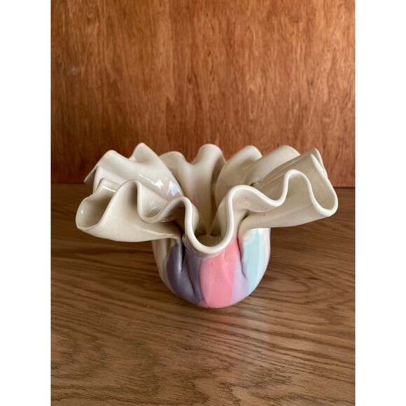 1980s Demery Studio Pottery Sculpture‎ Vase - Picture 3 of 7